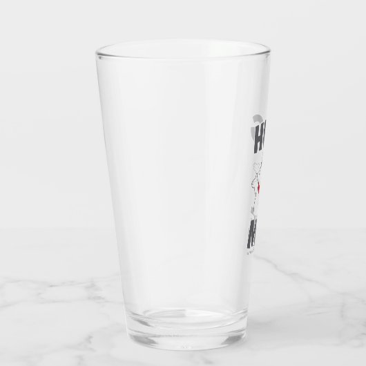 De Snowman™ bevuilen | Hug Me Glas (Rechts)