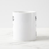 De Snowman™ bevuilen | Hug Me Grote Koffiekop (Voorkant)