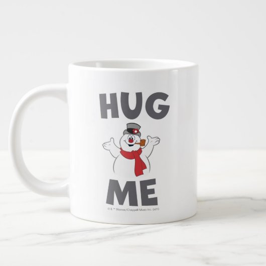 De Snowman™ bevuilen | Hug Me Grote Koffiekop (Links)