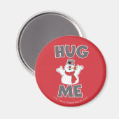 De Snowman™ bevuilen | Hug Me Magneet (Voorkant / Achterkant)