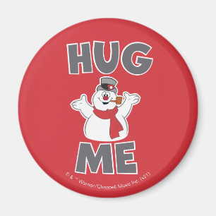 De Snowman™ bevuilen   Hug Me Magneet