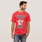 De Snowman™ bevuilen | Hug Me T-shirt (Voorkant volledig)