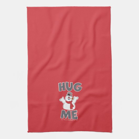 De Snowman™ bevuilen | Hug Me Theedoek (Verticaal)