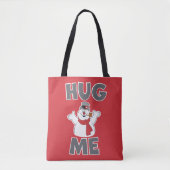 De Snowman™ bevuilen | Hug Me Tote Bag (Voorkant)