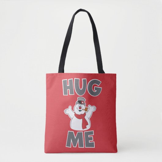 De Snowman™ bevuilen | Hug Me Tote Bag (Voorkant)