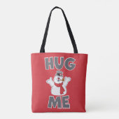 De Snowman™ bevuilen | Hug Me Tote Bag (Achterkant)