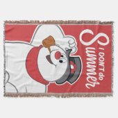 De Snowman™ bevuilen | Ik doe geen zomer Deken (Voorkant)