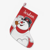 De Snowman™ bevuilen | Ik doe geen zomer Kleine Kerstsok (Voorkant (Hangend))