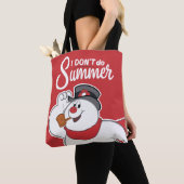De Snowman™ bevuilen | Ik doe geen zomer Tote Bag (Dichtbij)