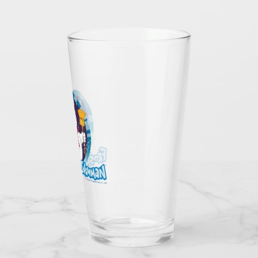 De Snowman™ bevuilen | Magisch Frosty Portret Glas (Links)