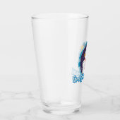 De Snowman™ bevuilen | Magisch Frosty Portret Glas (Rechts)