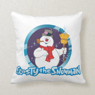 De Snowman™ bevuilen   Magisch Frosty Portret Kussen