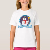 De Snowman™ bevuilen | Magisch Frosty Portret T-shirt (Voorkant)