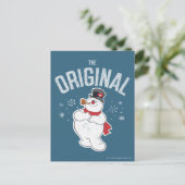 De Snowman™ bevuilen | Oorspronkelijk Feestdagenkaart (Staand voorkant)