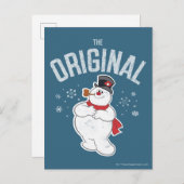 De Snowman™ bevuilen | Oorspronkelijk Feestdagenkaart (Voorkant / Achterkant)
