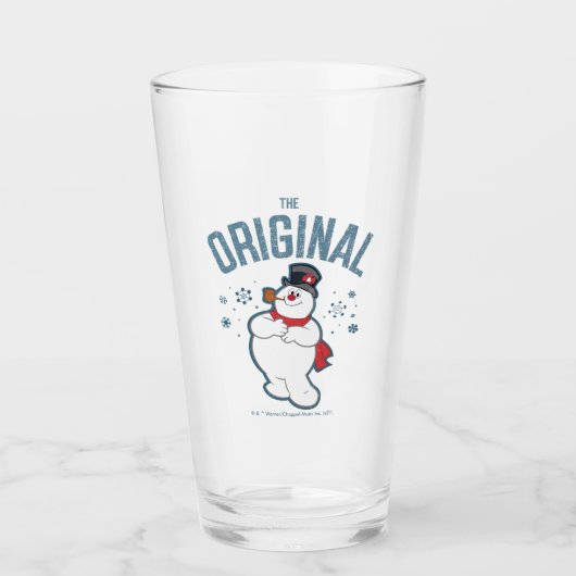 De Snowman™ bevuilen | Oorspronkelijk Glas (Voorkant)