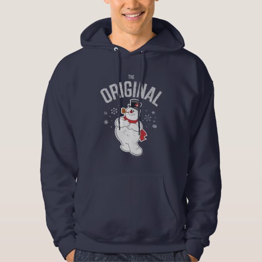 De Snowman™ bevuilen | Oorspronkelijk Hoodie (Voorkant)