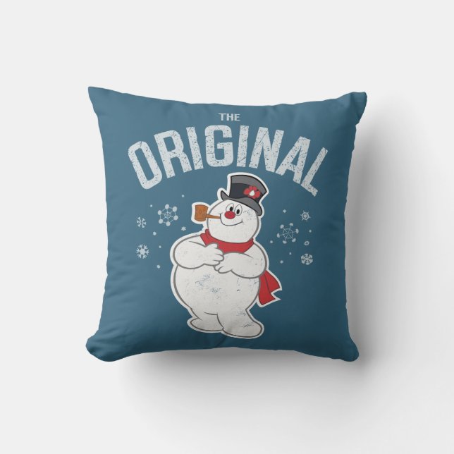De Snowman™ bevuilen | Oorspronkelijk Kussen (Voorkant)