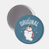 De Snowman™ bevuilen | Oorspronkelijk Magneet (Voorkant / Achterkant)