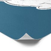 De Snowman™ bevuilen | Oorspronkelijk Poster (Hoek)