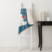 De Snowman™ bevuilen | Oorspronkelijk Sherpa Deken (In situ)