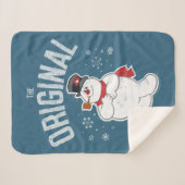 De Snowman™ bevuilen | Oorspronkelijk Sherpa Deken (Voorkant (horizontaal))