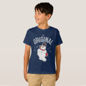 De Snowman™ bevuilen | Oorspronkelijk T-shirt (Voorkant volledig)