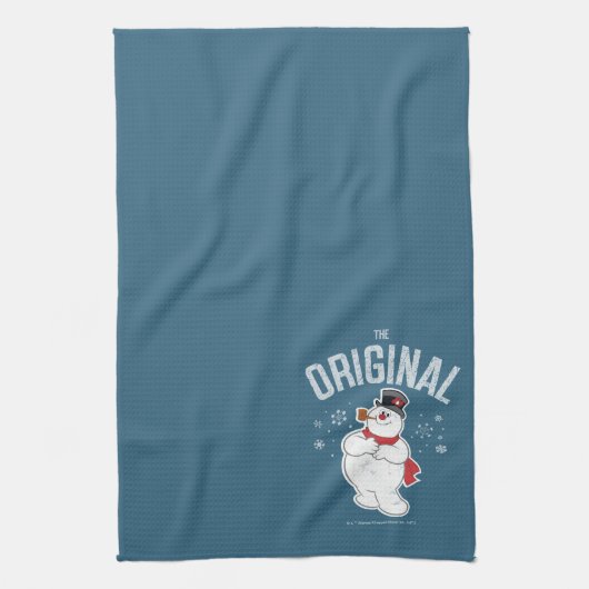 De Snowman™ bevuilen | Oorspronkelijk Theedoek (Verticaal)