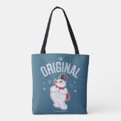 De Snowman™ bevuilen | Oorspronkelijk Tote Bag (Achterkant)