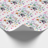 De Snowman™ bevuilen | Rainboog-kleuren "Chill Out Cadeaupapier (Hoek)