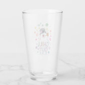 De Snowman™ bevuilen | Rainboog-kleuren "Chill Out Glas (Achterkant)