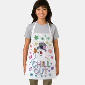 De Snowman™ bevuilen | Rainboog-kleuren "Chill Out Schort (Insitu)