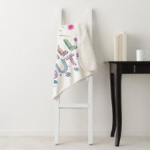 De Snowman™ bevuilen | Rainboog-kleuren "Chill Out Sherpa Deken (In situ)