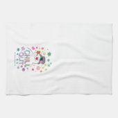 De Snowman™ bevuilen | Rainboog-kleuren "Chill Out Theedoek (Horizontaal)