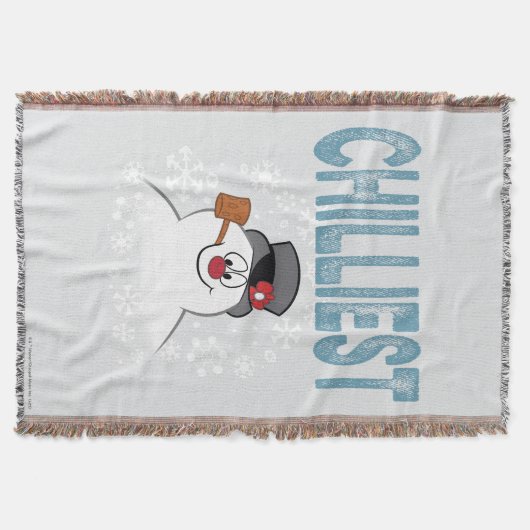 De Snowman™ bevuilen | Zuigelijk Deken (Voorkant)