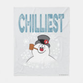 De Snowman™ bevuilen | Zuigelijk Fleece Deken (Voorkant)
