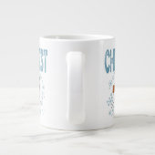 De Snowman™ bevuilen | Zuigelijk Grote Koffiekop (Achterkant)