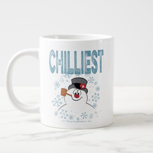 De Snowman™ bevuilen | Zuigelijk Grote Koffiekop (Links)