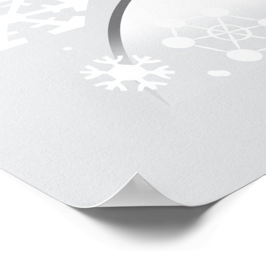 De Snowman™ bevuilen | Zuigelijk Poster (Hoek)