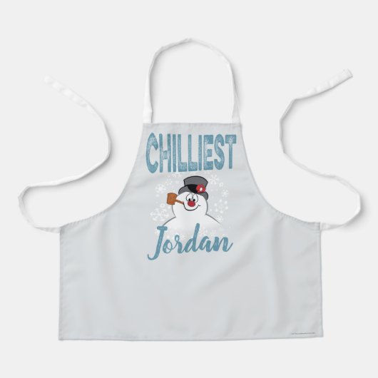 De Snowman™ bevuilen | Zuigelijk Schort (Voorkant)