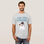 De Snowman™ bevuilen | Zuigelijk T-shirt (Voorkant volledig)
