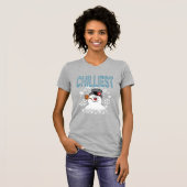 De Snowman™ bevuilen | Zuigelijk T-shirt (Voorkant volledig)