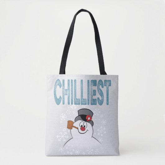 De Snowman™ bevuilen | Zuigelijk Tote Bag (Voorkant)