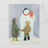 De Snowman Briefkaart (Voorkant)
