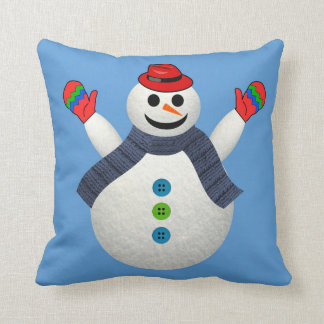 DE SNOWMAN CHRISTMAS-PILLOW TE BEVORDEREN KUSSEN
