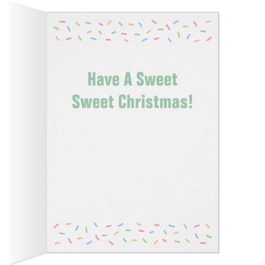 De Snowman Funny kerstgroet is een klap die de sno (Binnen (Rechts))