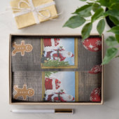 De Snowman-kerstboom Cadeaus Santa Frosty Tissuepapier (Geschenk)