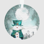 De Snowman Ornament (achterkant)