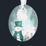 De Snowman Ornament<br><div class="desc">Verkrijgbaar in onderzetters,  wijncharme,  ornamenten,  polshorloge,  hanger,  charme/armband,  flesopener,  suikerkoekjes,  taart poppen en Oreo lekkernijen.</div>