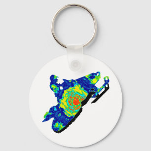 DE SNOWMOBIELE DROOM SLEUTELHANGER